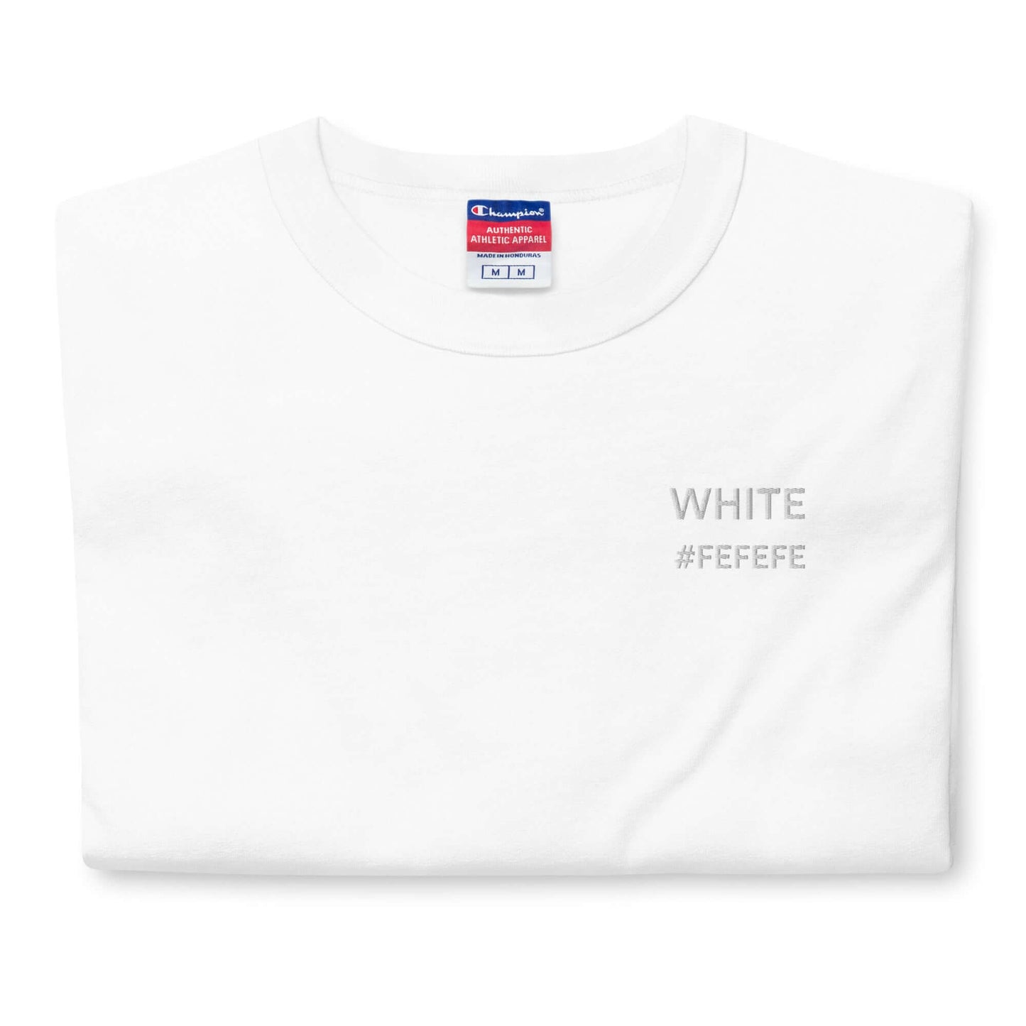 OKKL x Champion T-Shirt Collab: WHITE #FEFEFE
