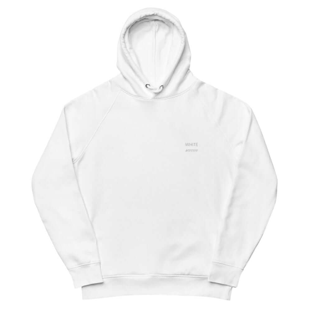 OKKL WHITE: Unisex pullover hoodie - OKKL