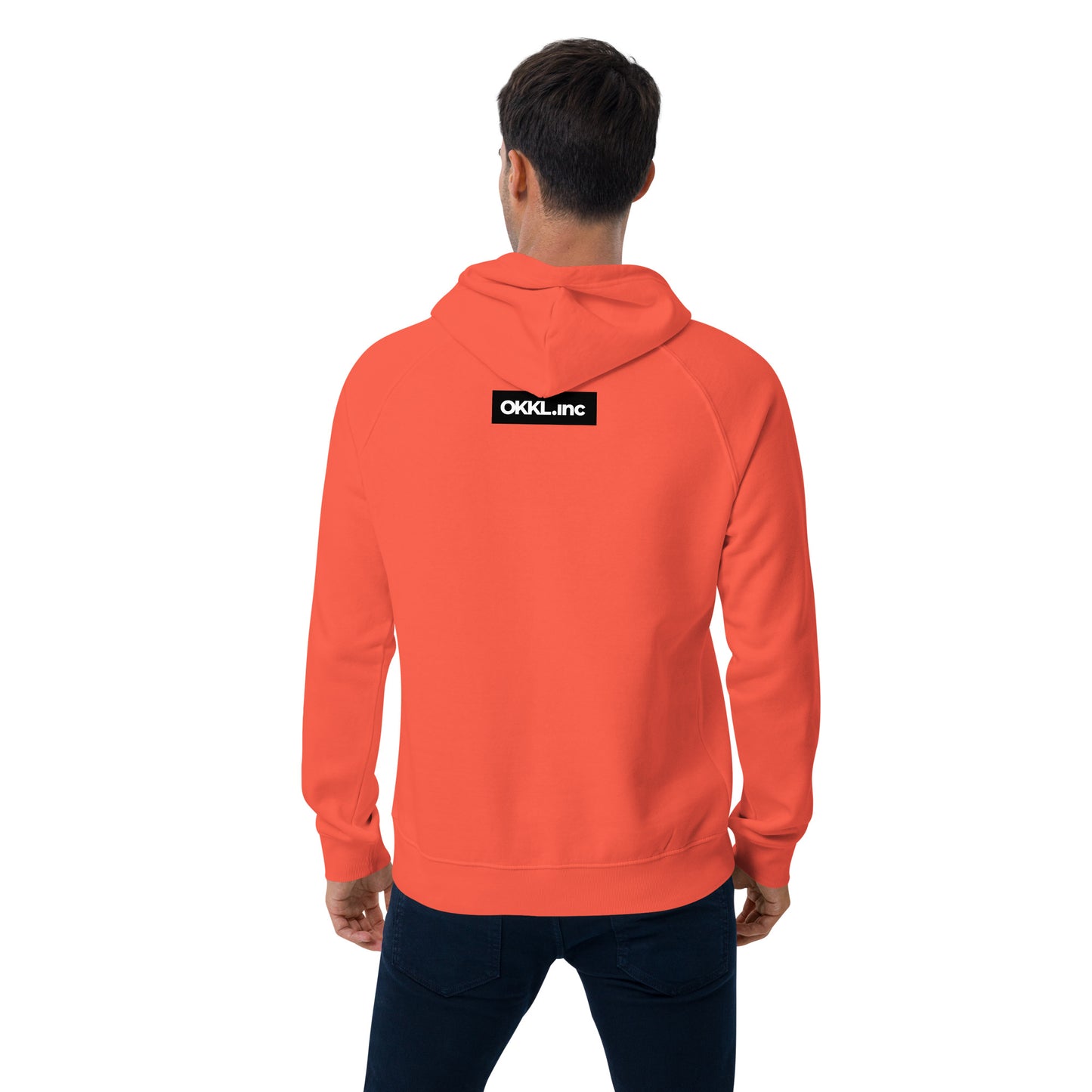OKKL Burnt Orange: Unisex eco hoodie