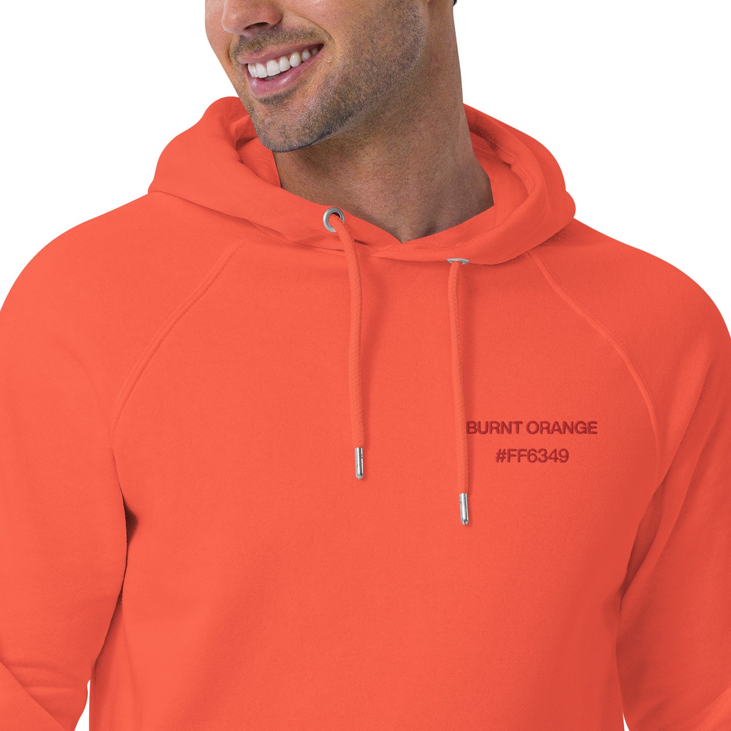 OKKL Burnt Orange: Unisex eco hoodie