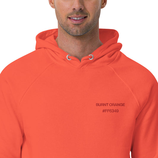 OKKL Burnt Orange: Unisex eco hoodie