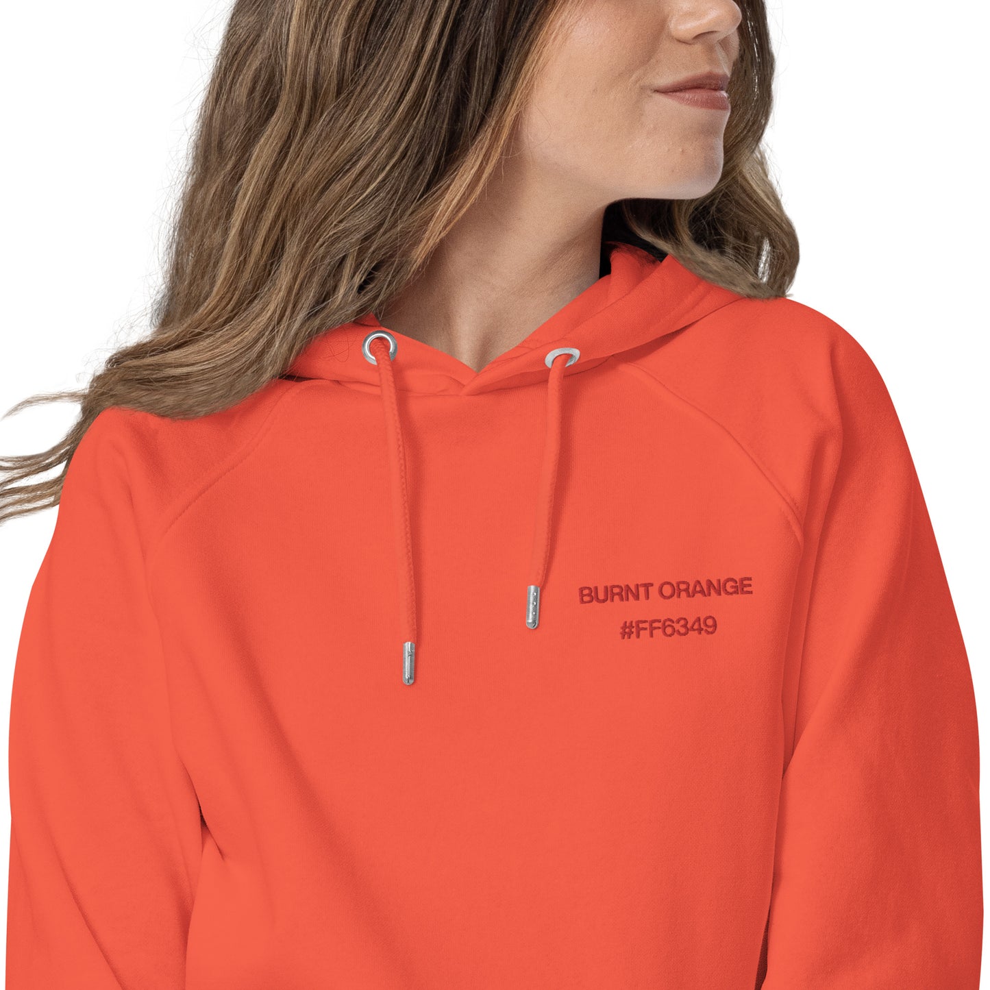 OKKL Burnt Orange: Unisex eco hoodie