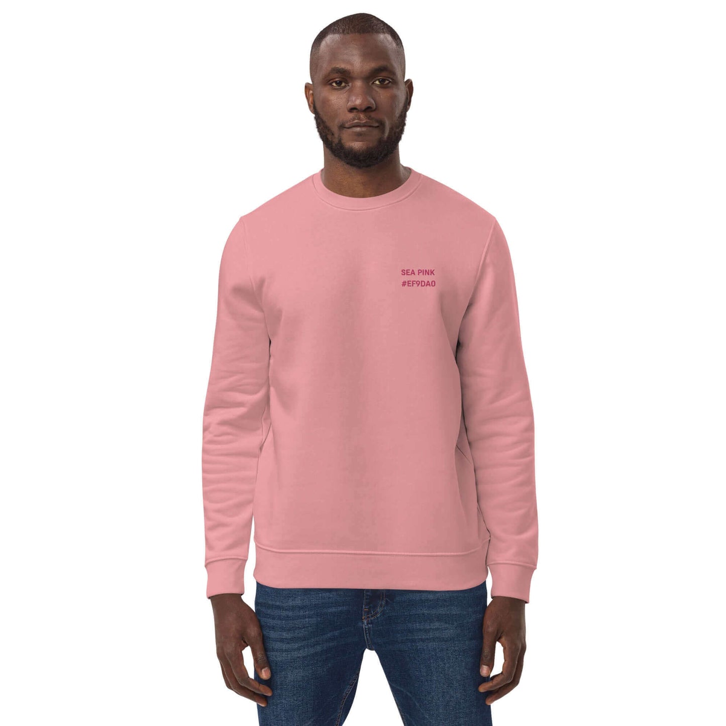 Pink Sweatshirt Organic Cotton