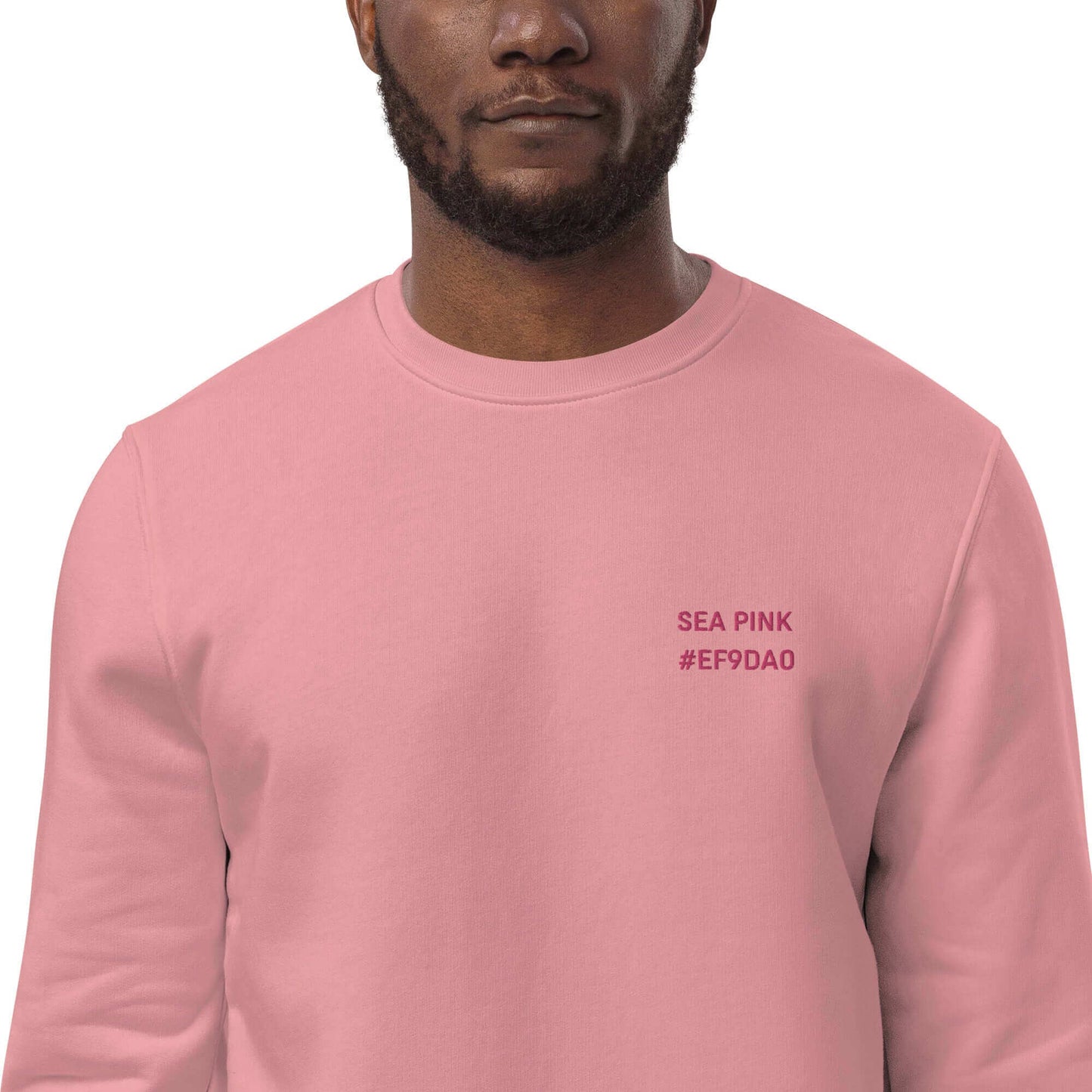 Pink Sweatshirt Organic Cotton