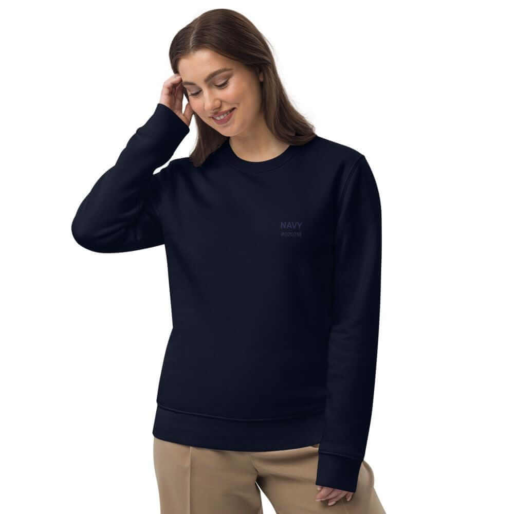Heavy French Navy Sweatshirt #020718 - OKKL