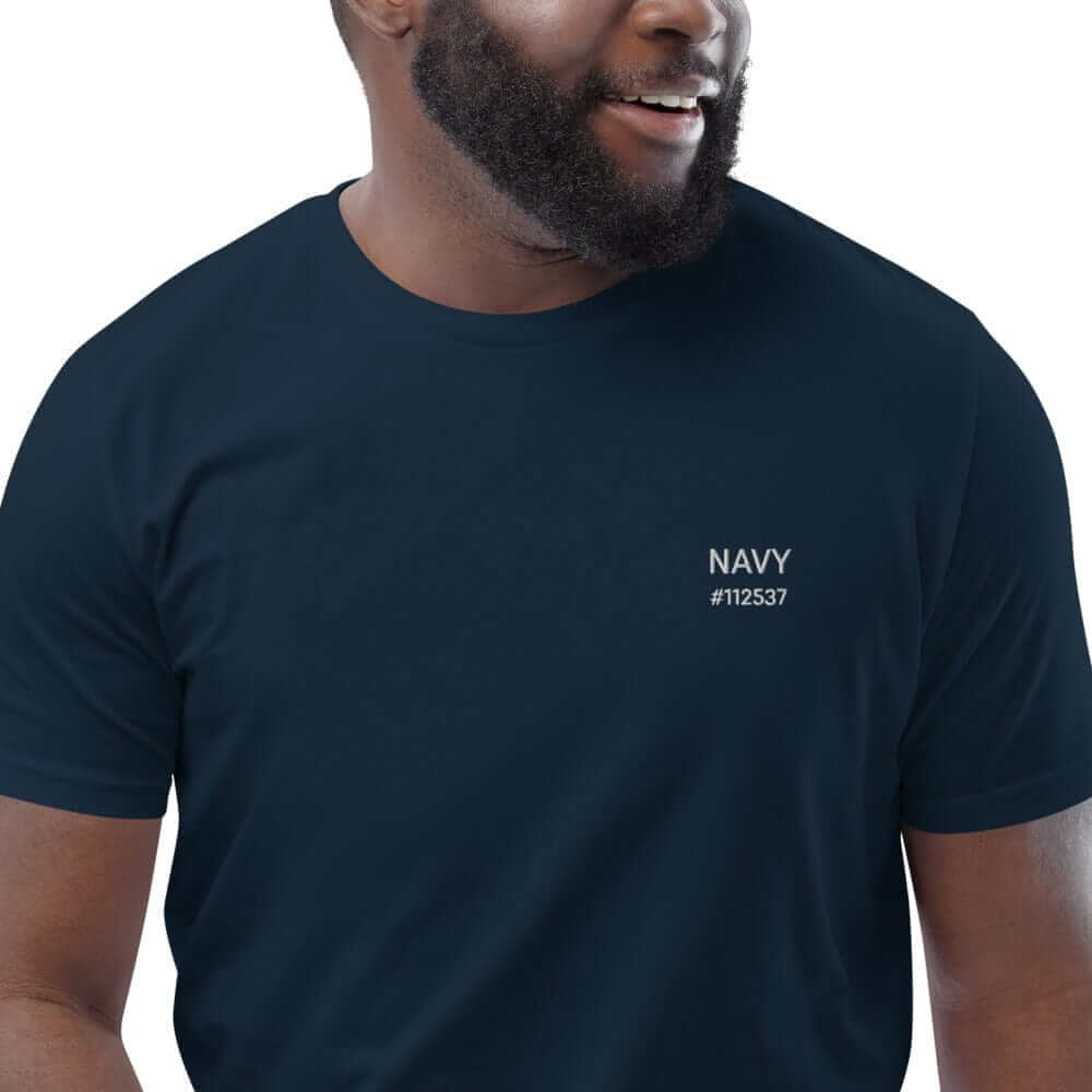 OKKL NAVY: Unisex organic cotton t-shirt - OKKL