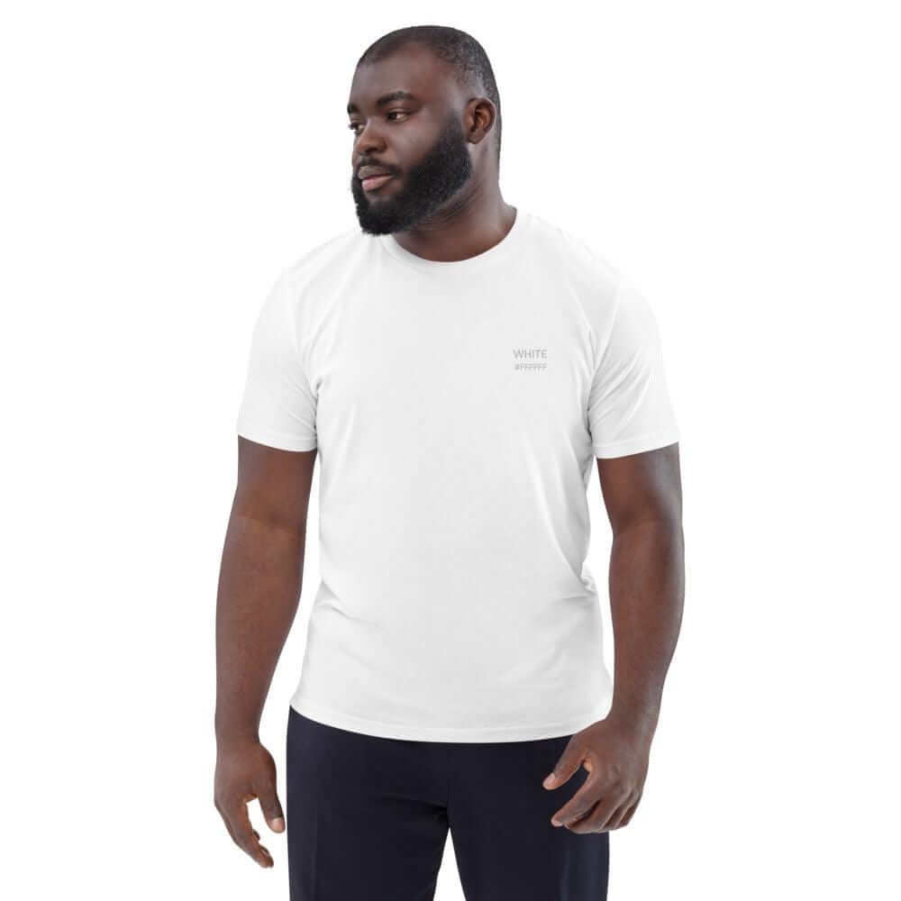 OKKL WHITE: Unisex organic cotton t-shirt - OKKL