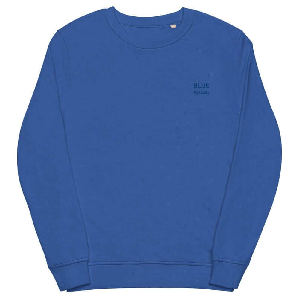 Blue Sweatshirt #3A65B5 - OKKL