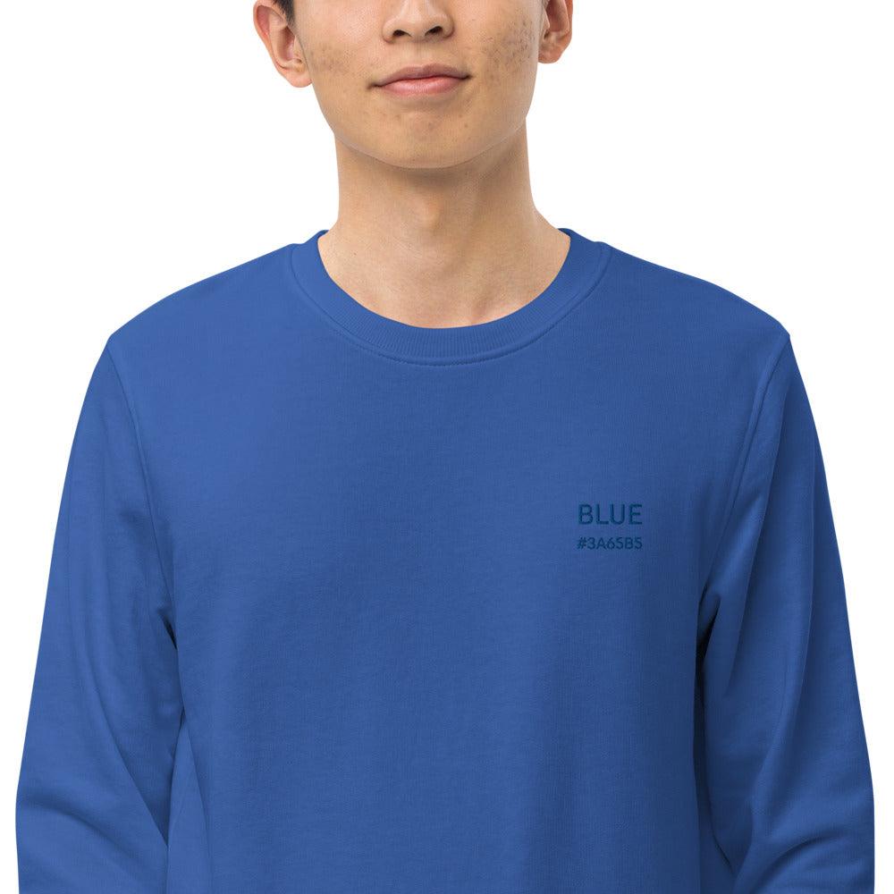 Blue Sweatshirt #3A65B5 - OKKL