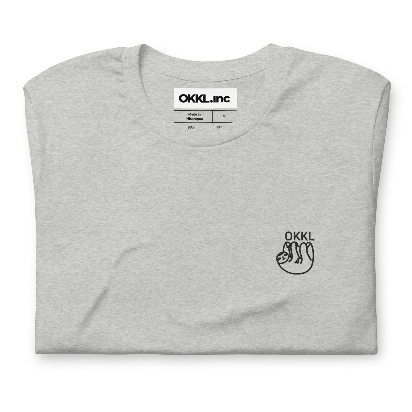 OKKL Sloth: Unisex t-shirt