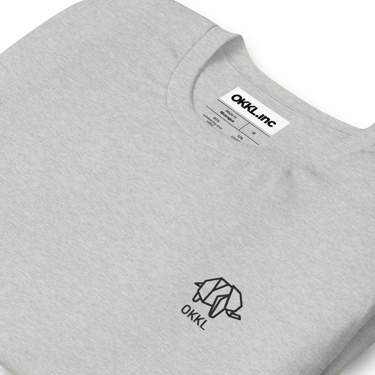 OKKL Elephant: Grey Unisex t-shirt
