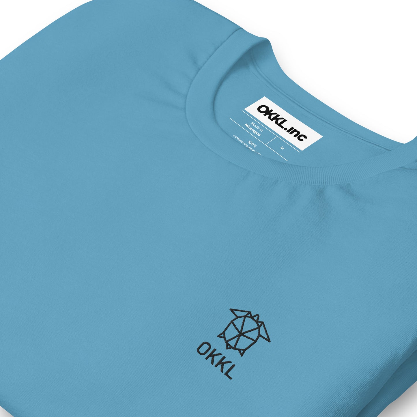 OKKL Turtle: Ocean Blue Unisex t-shirt