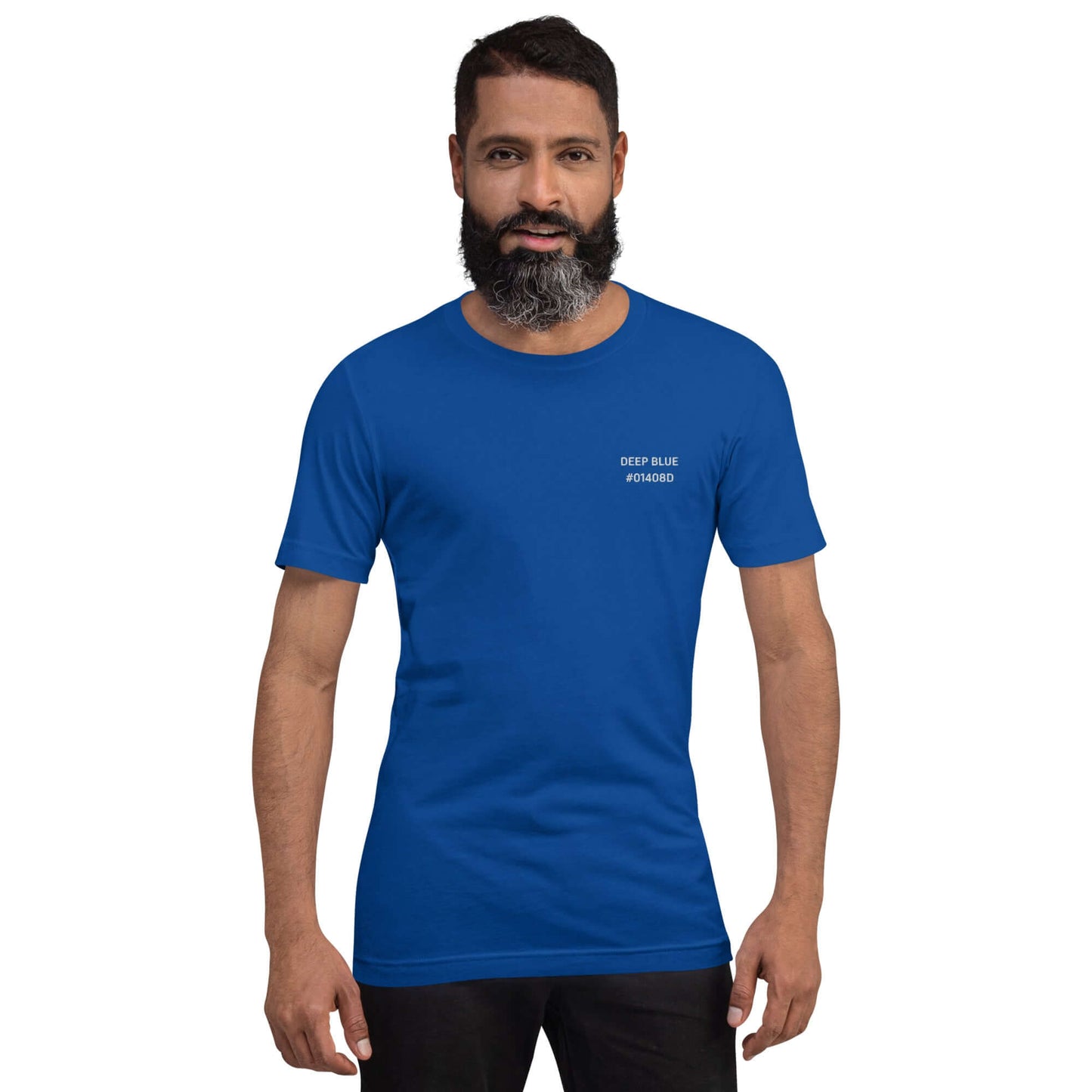 OKKL DEEP BLUE #01408D: Unisex T-shirt
