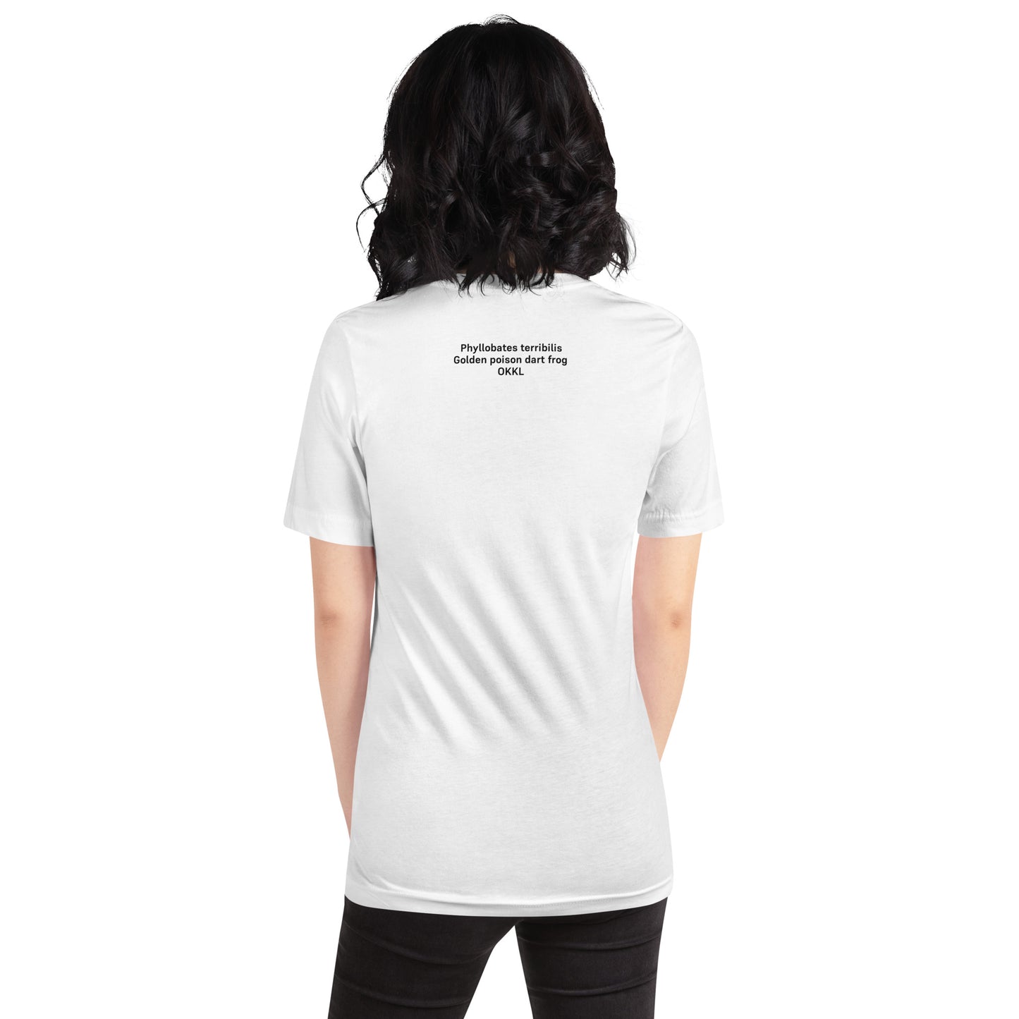 Golden Poison Dart Frog: Unisex T-shirt