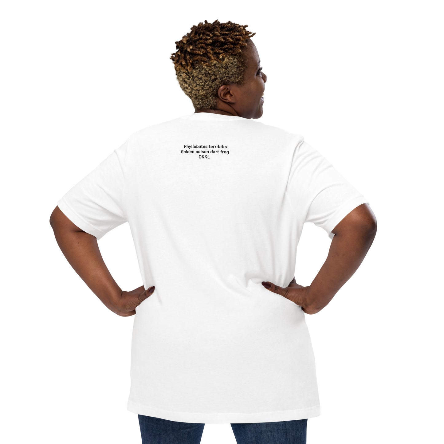 Golden Poison Dart Frog: Unisex T-shirt