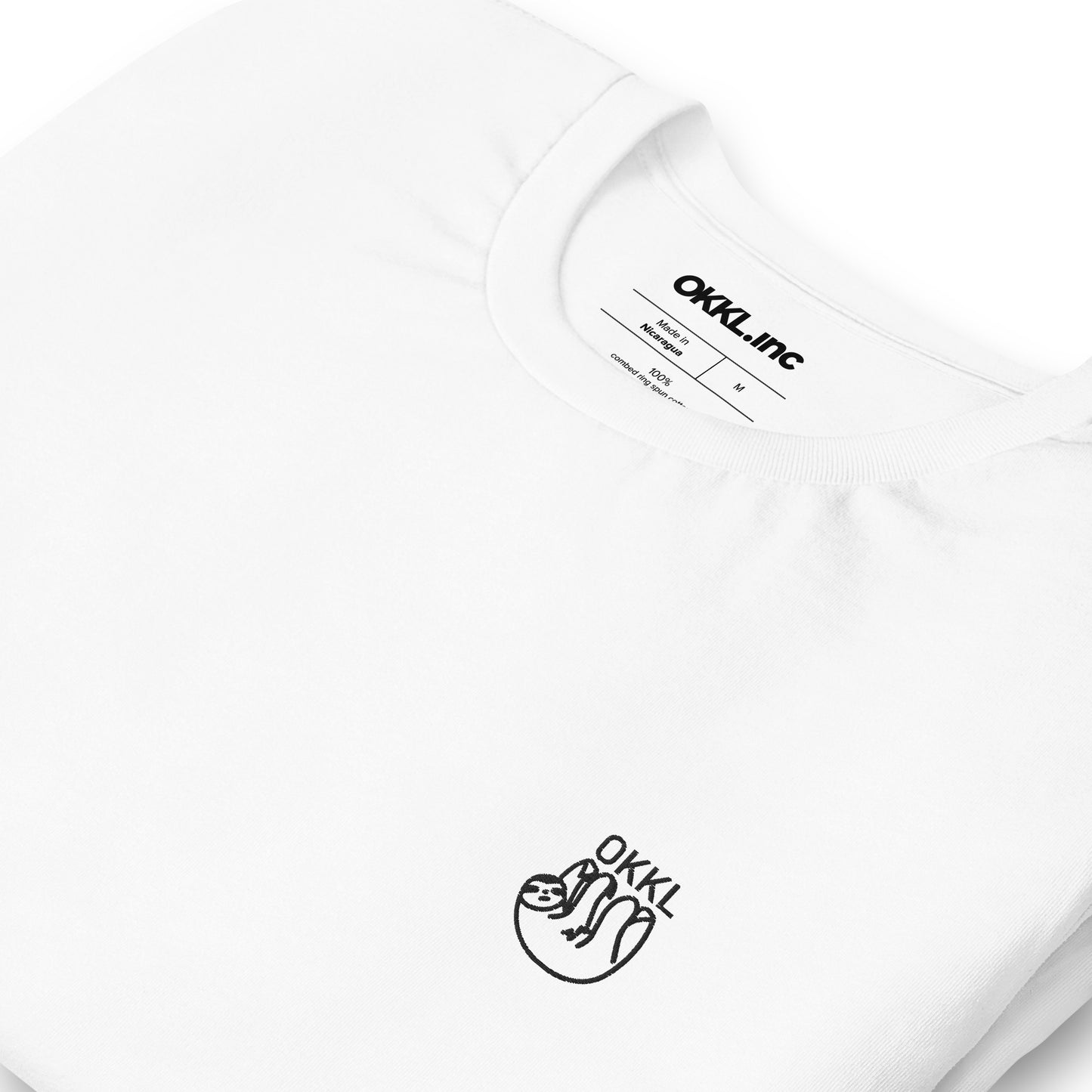 OKKL Sloth: Unisex t-shirt