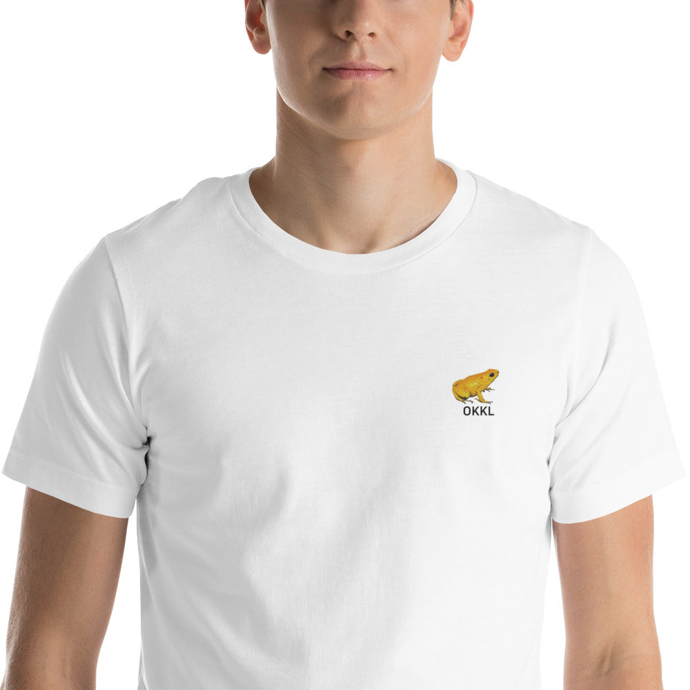 Golden Poison Dart Frog: Unisex T-shirt