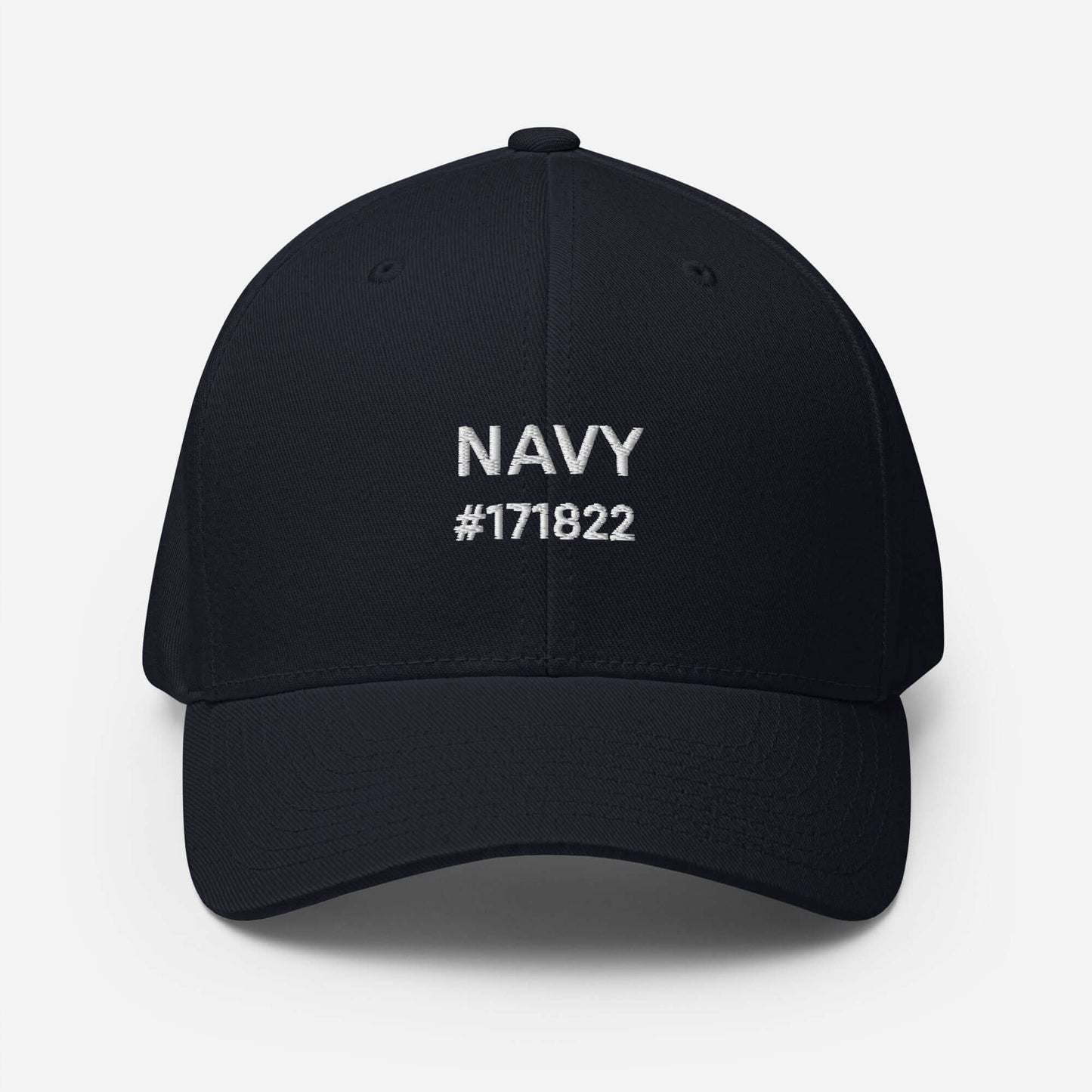 Navy Structured Twill Cap