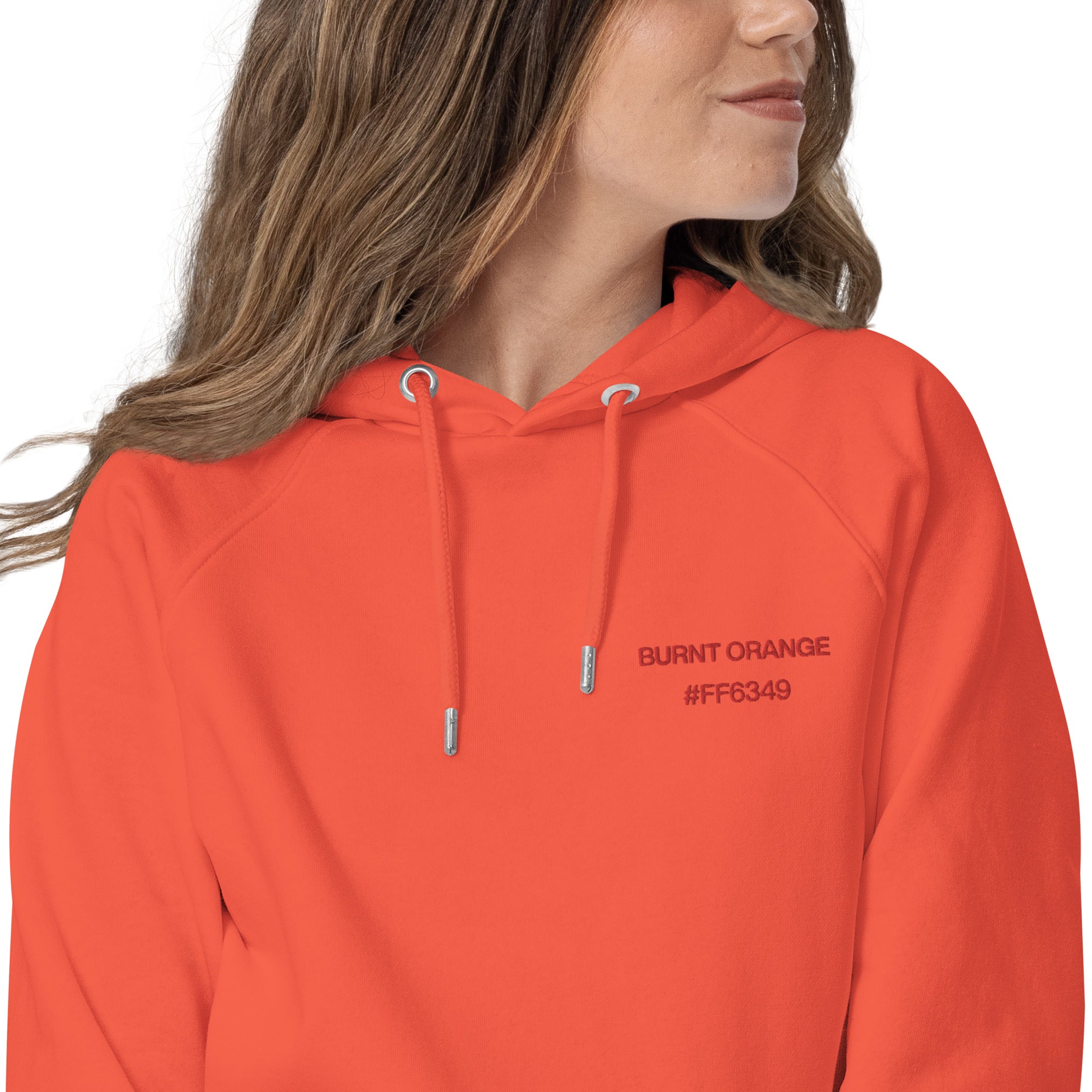 Burnt orange hotsell hoodie women's