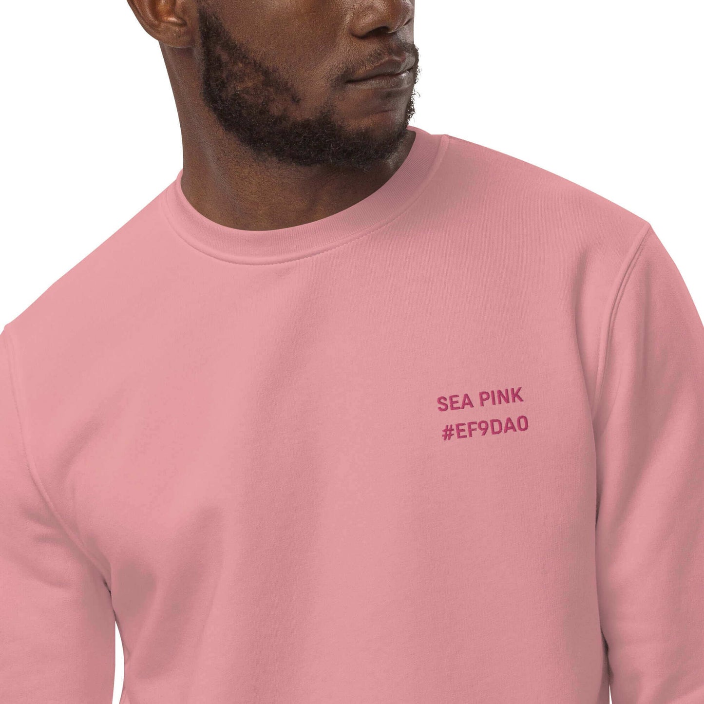 Pink Sweatshirt Organic Cotton