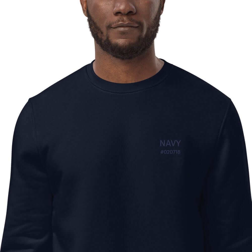 Heavy French Navy Sweatshirt #020718 - OKKL