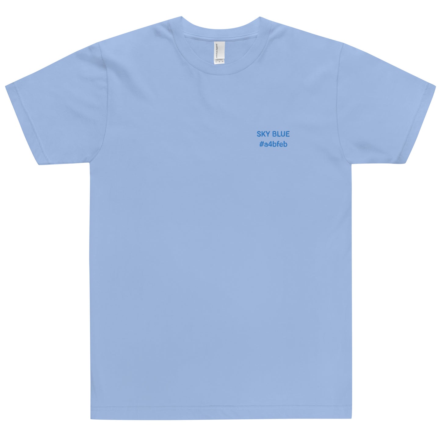 OKKL SKY BLUE #a4bfeb T-shirt