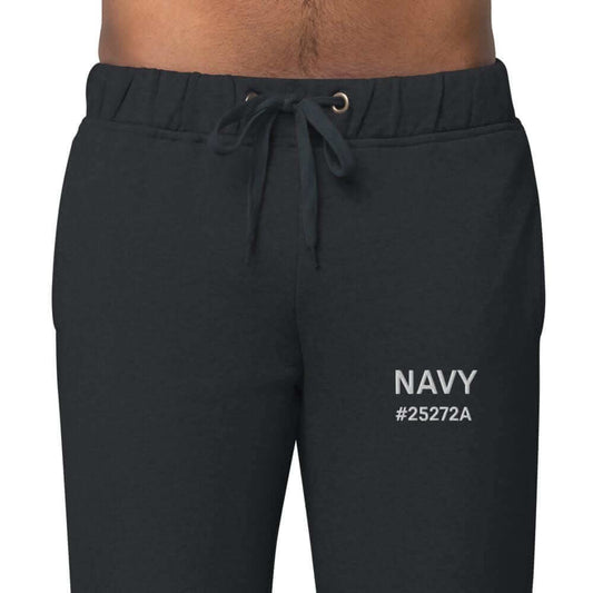 Navy: Unisex loose fit joggers - OKKL