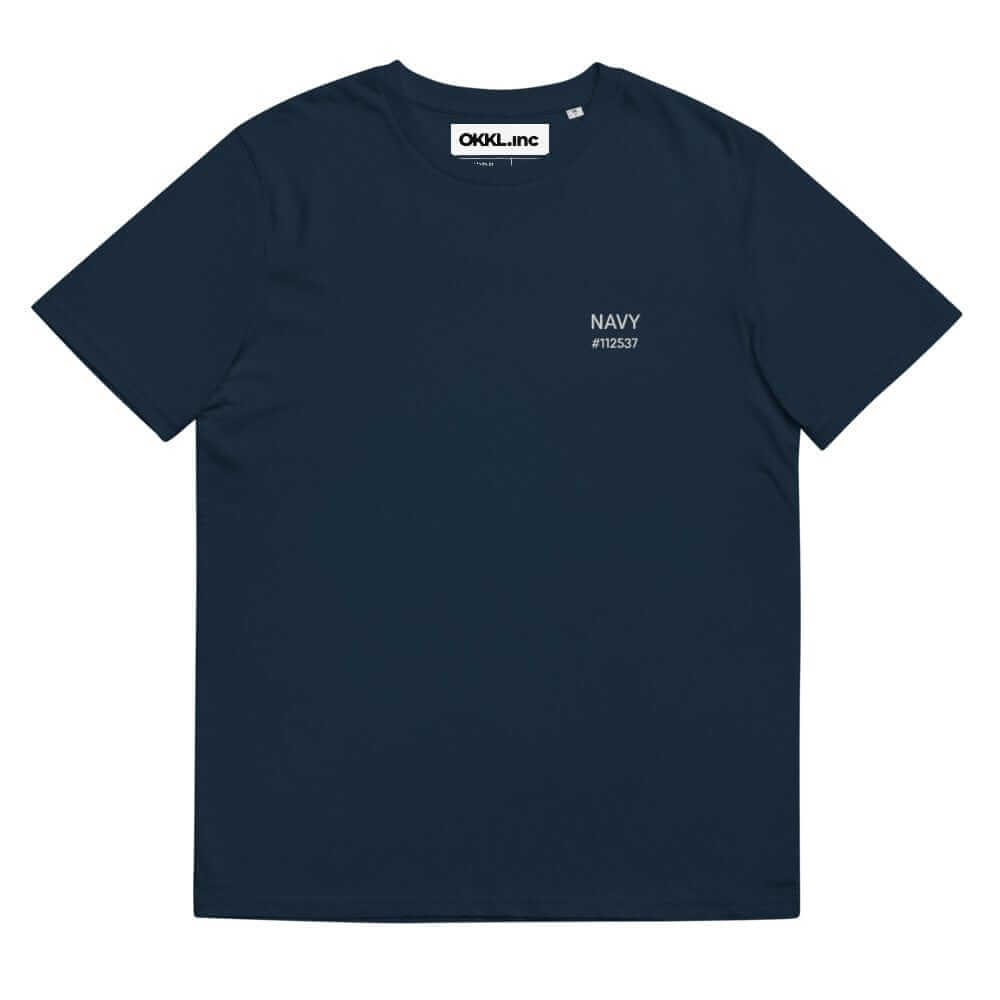 OKKL NAVY: Unisex organic cotton t-shirt - OKKL