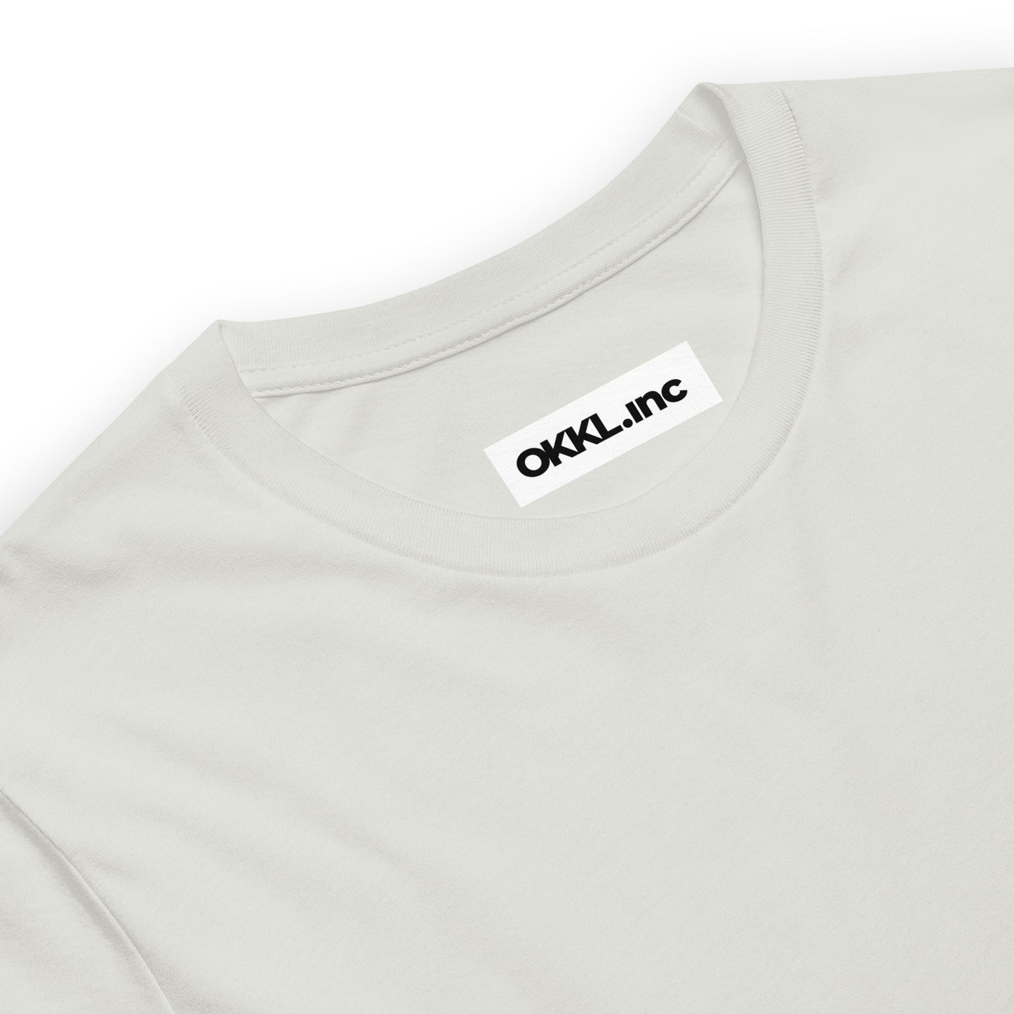OKKL Rhino: Light Grey Unisex t-shirt