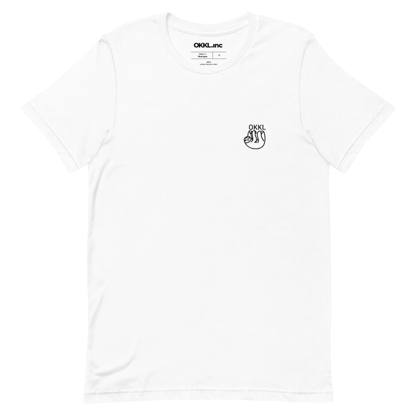 OKKL Sloth: Unisex t-shirt