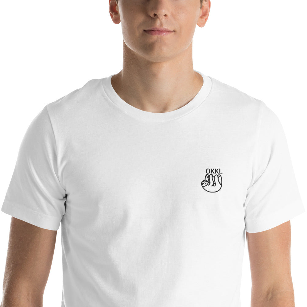 OKKL Sloth: Unisex t-shirt